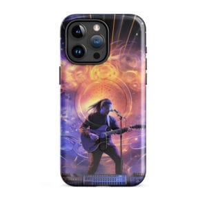 Funda dura para iPhone MagSafe Guitar